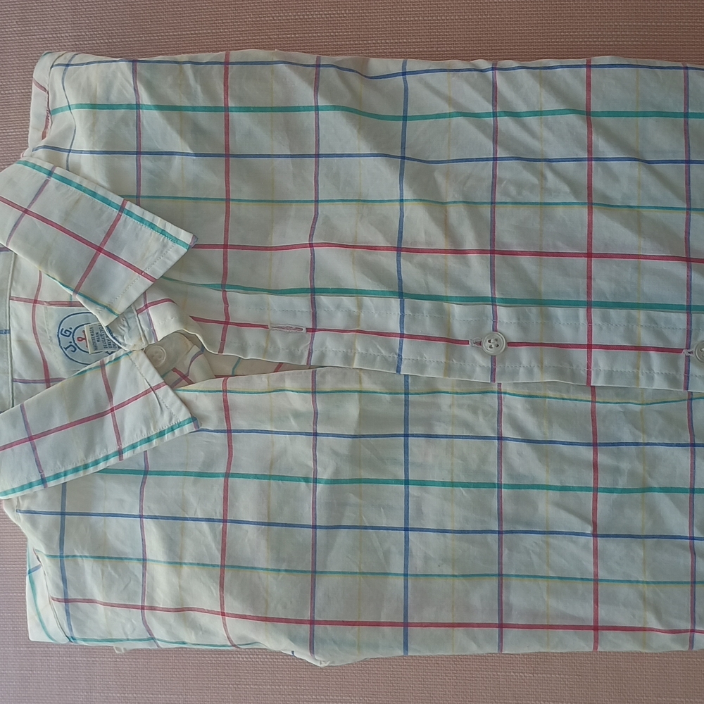 Women's Multicolor Checkered Shirt Size Medium